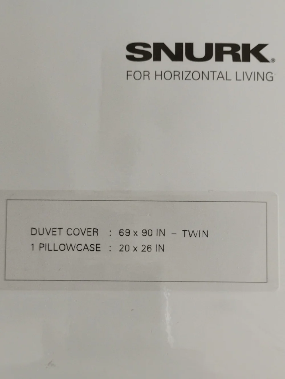 SNURK Princess Duvet Cover Twin Set 100% Cotton New in Bag